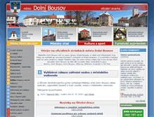 Tablet Screenshot of dolni-bousov.cz